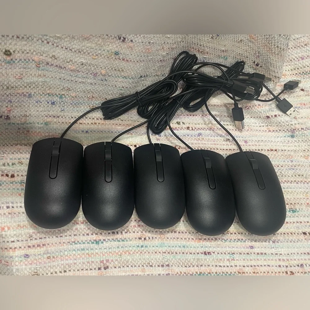 DELL MS116 Wired USB Optical Mouse Great condition, fully functional $18/each